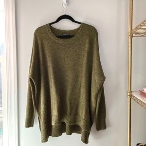 NWOT Cotton On Green Sweater in Size Medium